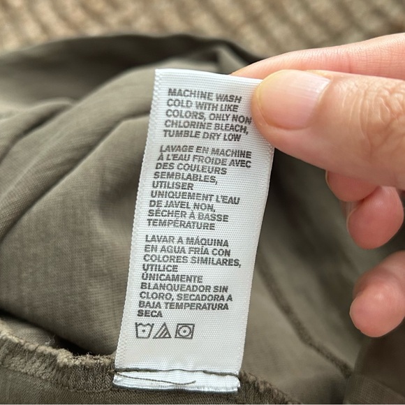 James Perse Olive Long Sleeve Top - Picture 6 of 6